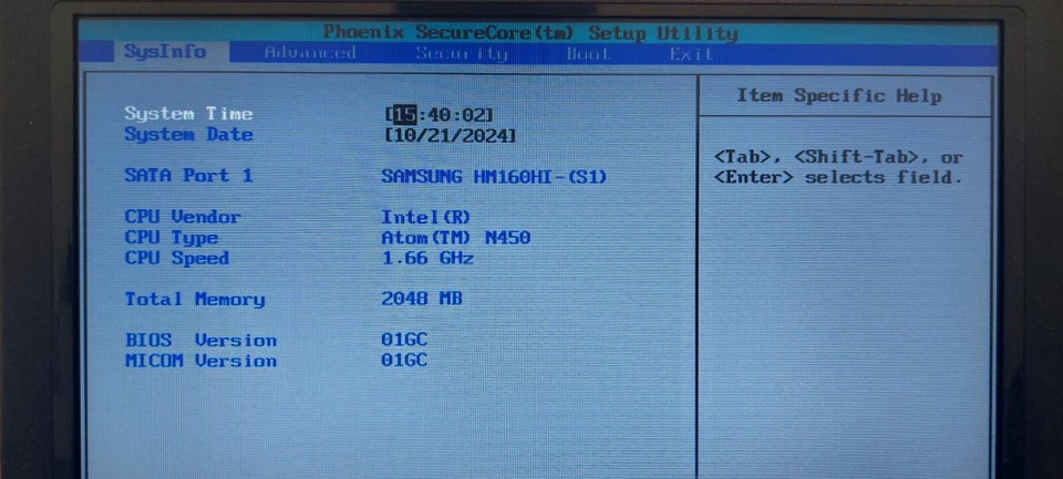 Netbook Samsung N145 Plus - Immagine 2 di 4