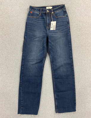 NEW Ripton & Co Jeans Women s 28x29.5 Straight Leg Performance Denim with Pocket