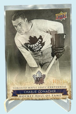 2017 Upper Deck Toronto Maple Leafs Centennial Gold Charlie Conacher 031/100