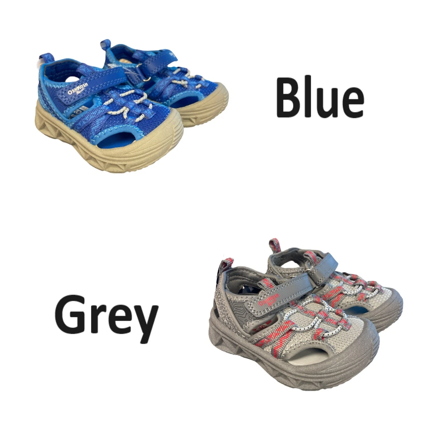 Osh Kosh B'Gosh Boy's Pull On Hook and Loop Water Shoe
