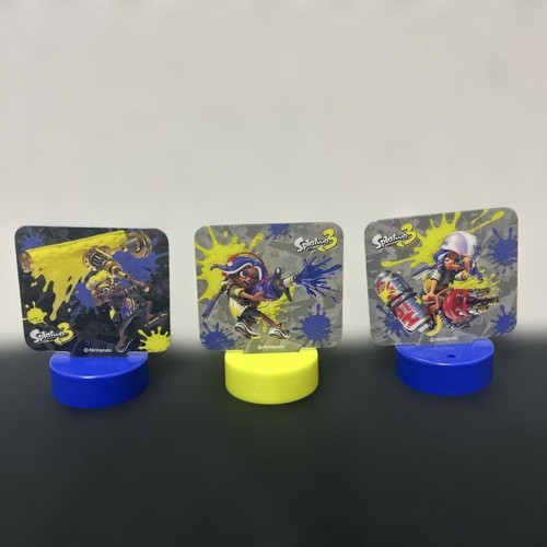 Splatoon 3 Acrylic Stand 3Piece Set Collectible Game Merchandise | eBay