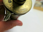 Antique Copper and brass powder flask - G. & J.W. Hawksley, Sheffield Original — photo 5