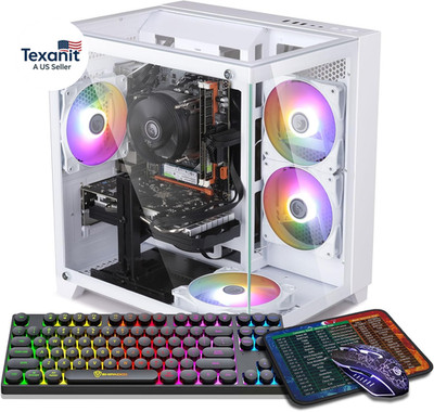 Gaming PC Desktop Computer, Intel Core I7 up to 3.9Ghz, GTX 1050Ti 4G GDDR5, 16G