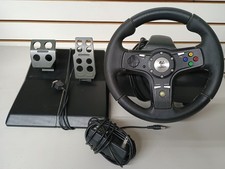 XBox 360 Logitech Drive FX Game Racing Steeri...