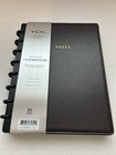 TUL Custom Note-Taking System Brown Discbound Notebook Leather Cover Junior Size