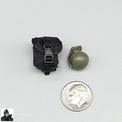 1:6 KSToys Doomsday Guardian Black Grenade Pouch for 12'' Figures