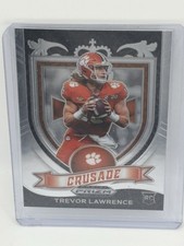 Panini Prizm Draft Picks 2021 Trevor Lawrence Clemson #161 Crusade Silver Rookie