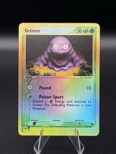 Pokémon Grimer Card 57/97 Reverse Holo EX Dragon Very Light Play NM 👀👀 on eBay