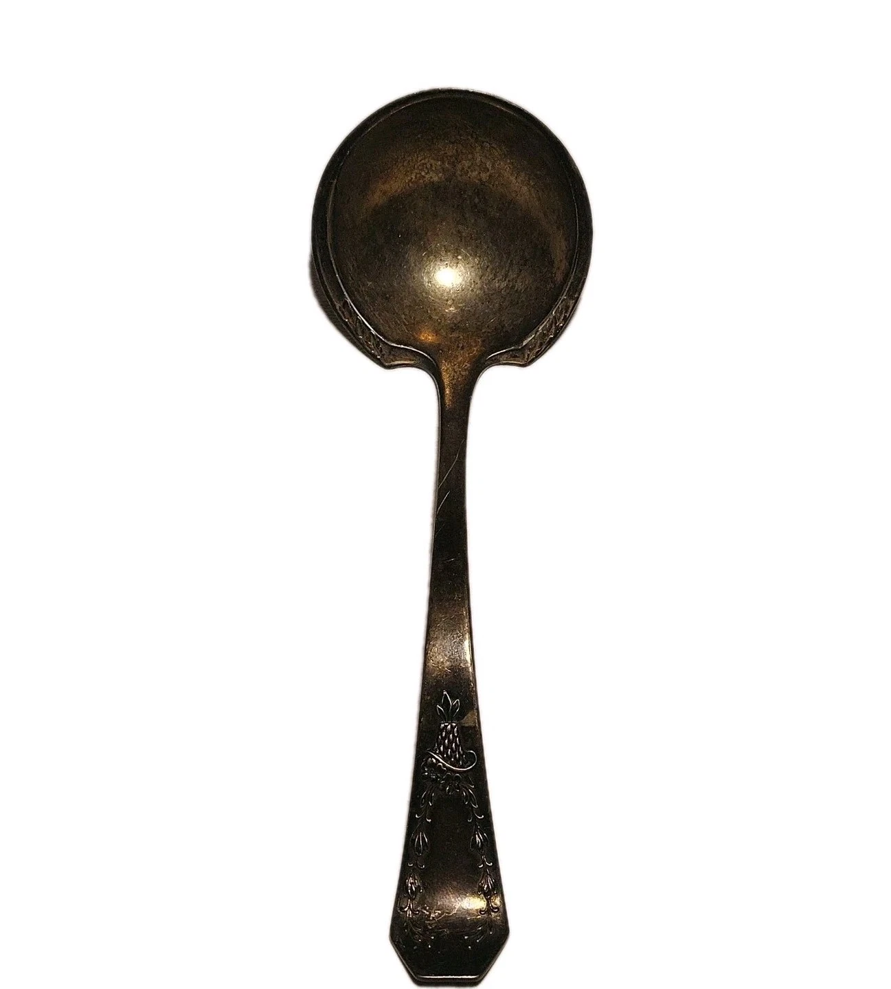 Antique Holmes & Edwards Silver Co. XIV Ladle Soup Spoon Danish Carolina 7"
