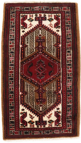 Handmade Tribal Design Wool Oriental Rug Farmhouse Small Decor Carpet 2'4X4 ft