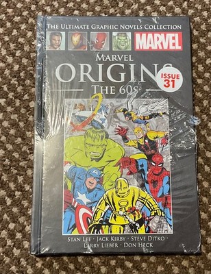 Marvel Ultimate Graphic Novel Collection: Marvel Origins The 60 s, Sealed.