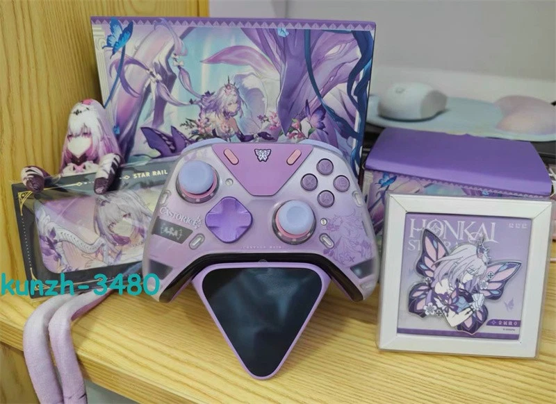 Official Honkai: Star Rail Castorice Game Controller w/Box Gamepad Badge Gift - Image 2 of 4