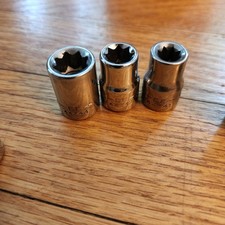Set Of 3 Vintage Craftsman Double Square Sockets 38 Drive 8 Point Ee Usa Set Of 3 Vintage Craftsman Double Square Sockets 38 Drive 8 Point Ee Usa