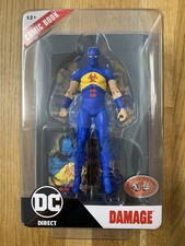 SEALED McFarlane DC Multiverse Damage Page Punchers DC Direct Red Platinum New