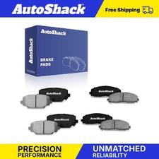 Front Rear Ceramic Brake Pad Set for 2012-2020 Dodge Grand Caravan