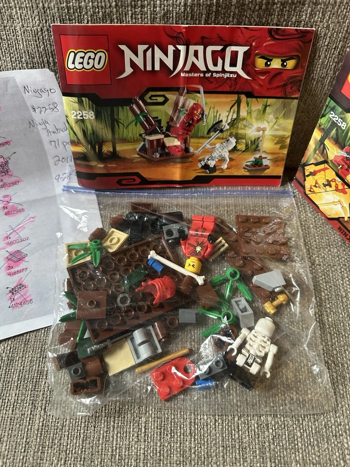 LEGO Ninjago 2258 Ninja Ambush Usado Completo Foto 3 de 4