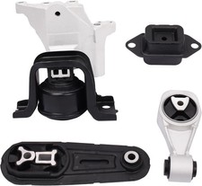 2013-2019 Nissan Sentra L4 1.8L Engine Motor CVT Transmission Mount Set of 4