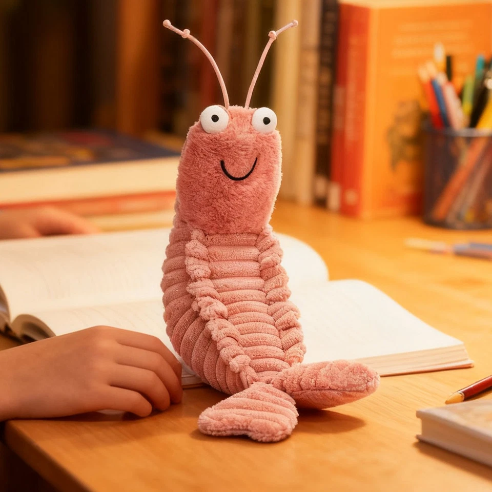 Je*llycat SHELDON SHRIMP Weiches Plüschtier, süßer Ozean, neu mit Etikett - Bild 3 von 4