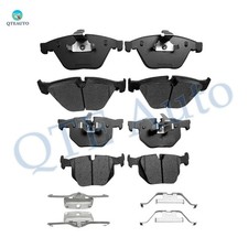 Set of 8 Front-Rear Ceramic Brake Pad Kit For 2013-2015 BMW X1 Xdrive35i