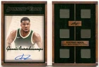 2025 Leaf History Book Giannis Antetokounmpo Autograph Green 6 Jersey Auto #/2