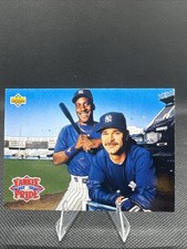 1993 Upper Deck - Teammates #47 Roberto Kelly, Don Mattingly New York Yankees