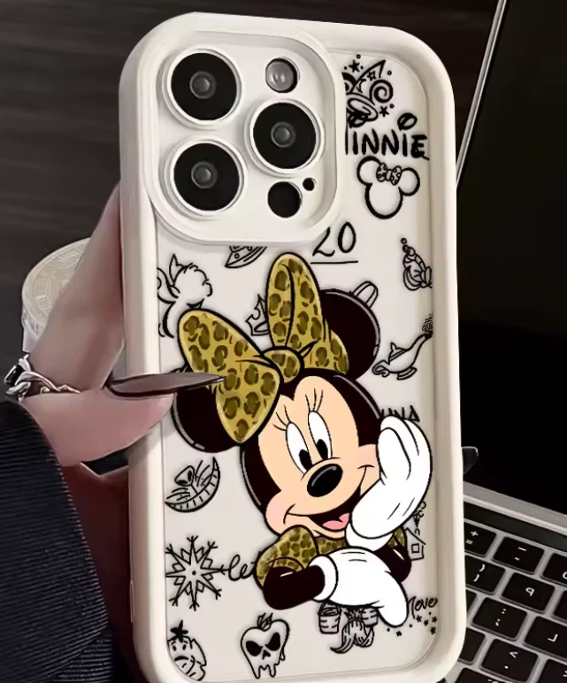 Disney Mickey & Friends Minnie Mouse Apple iPhone 11/1213/14/15/16 Phone Case - Image 4 of 4