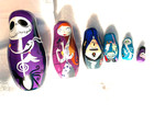 DISNEY  NIGHTMARE BEFORE CHRISTMAS STACKING DOLL 10TH ANNIV - COA - LTD ED MINT — photo 1