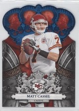 2010 Panini Crown Royale Blue 87/100 Matt Cassel #50 0k0