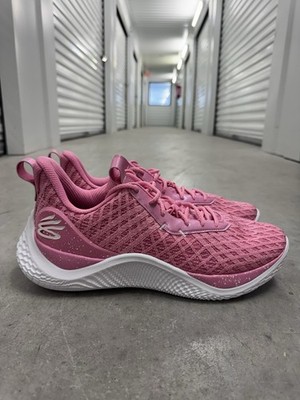 Under Armour Curry Flow 10 Team Pink 3026624-601 Men s Size 11 Basketball Shoes