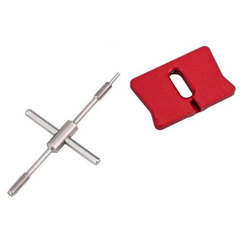 Red and black Fishing reel Bearing Pin remover Bait casting Maintenance Kit [ - Afbeelding 6 van 21