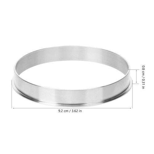 2 Pezzi Guarnizione Anello Tazza Sigillatrice Alluminio per Tazze Latte Tè - Foto 4 di 12