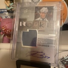 2009-10 UD SPx Rookie Auto Jersey #/799 Ryan O'Reilly #167 Avalanche RC