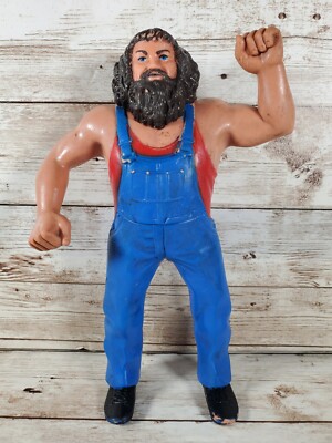Vintage WWF LJN 80's Hillbilly Jim Wrestling Superstars Action