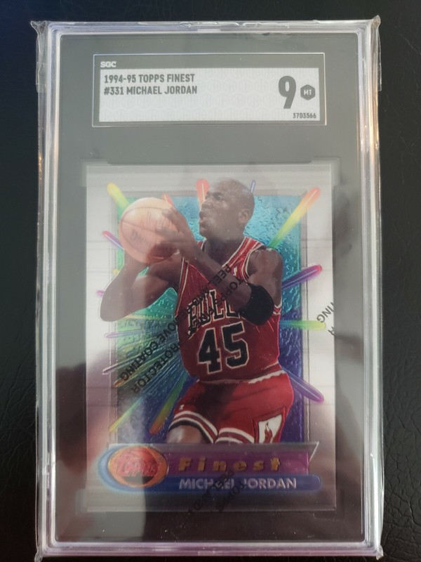 94-95 Topps Finest Michael Jordan - Michael Jordan Cards