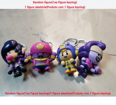 Brawl Stars Lot de 8 Mini Figurines à Collectionner | 2 Personnages
