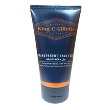 4 × Gillette King C Transparent Shave Gel - 150ml 164.00 per litre