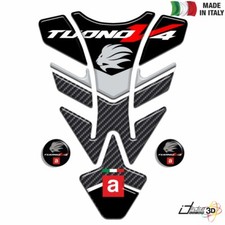 RESINED STICKER TANK PAD BLACK RED FOR APRILIA TUONO 1100 V4 R FACTORY 2015-201