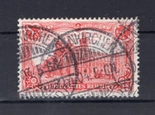 Dr-Germania 78B Perforation Postmarked BPP (73916