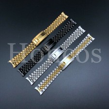Cinturino orologio 20 mm Jubilee Oyster Clasp adatto per Rolex GMT Master 2 II 