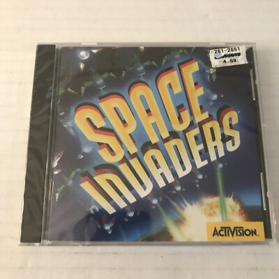 space invaders activision CD-rom RARE NEW