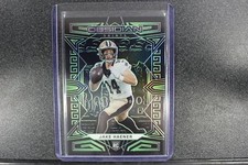 2023 Panini Obsidian Electric Etch Green Jake Haener #/25