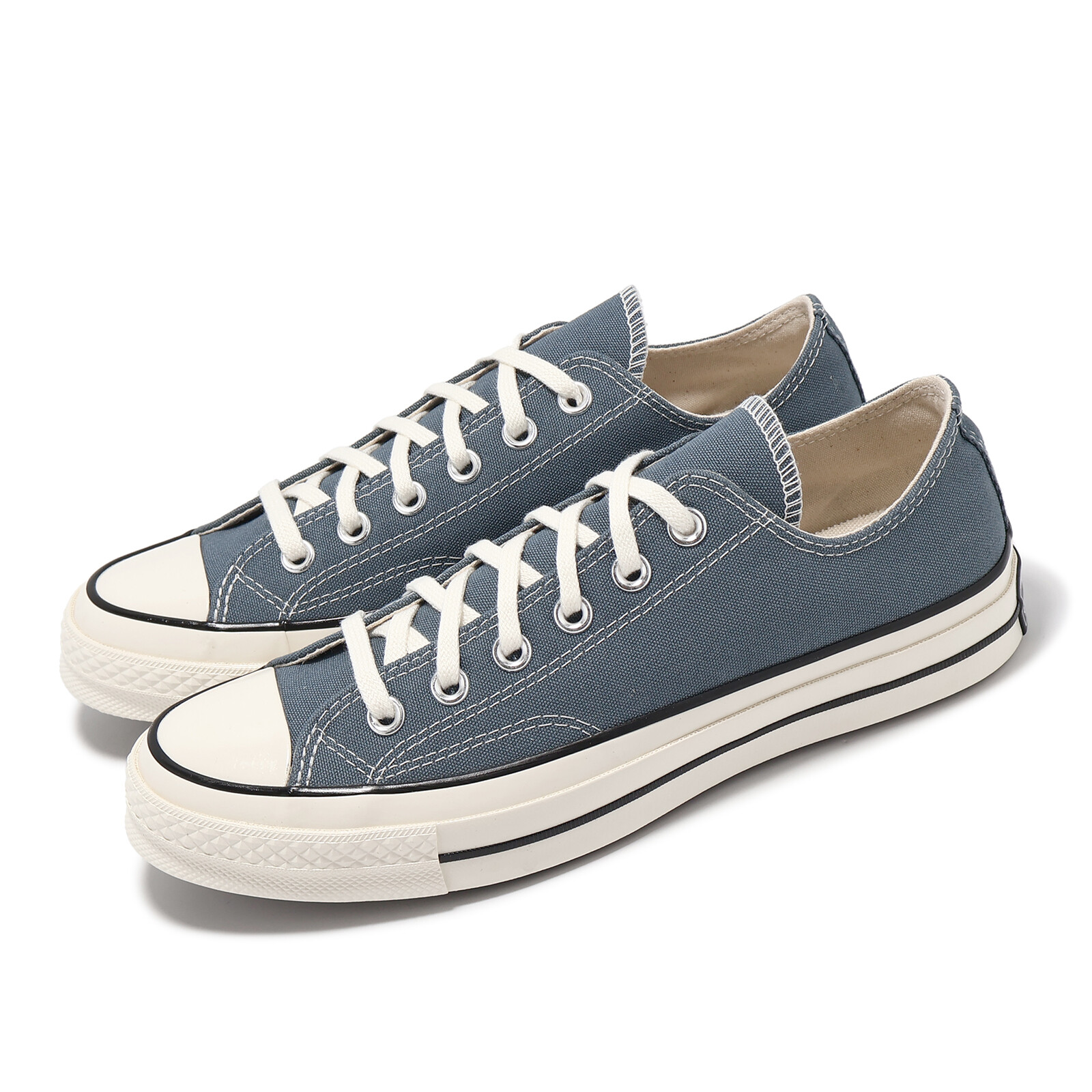Converse Chuck 70 Low Top Sneakers in Lake Blue & Beige - Unisex Casual Lifestyle Shoes A08619C-image