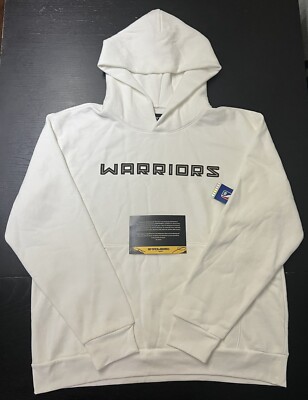 Golden State Warriors Rakuten Stephen Curry Cream Empowered Hoodie Men’s XL 