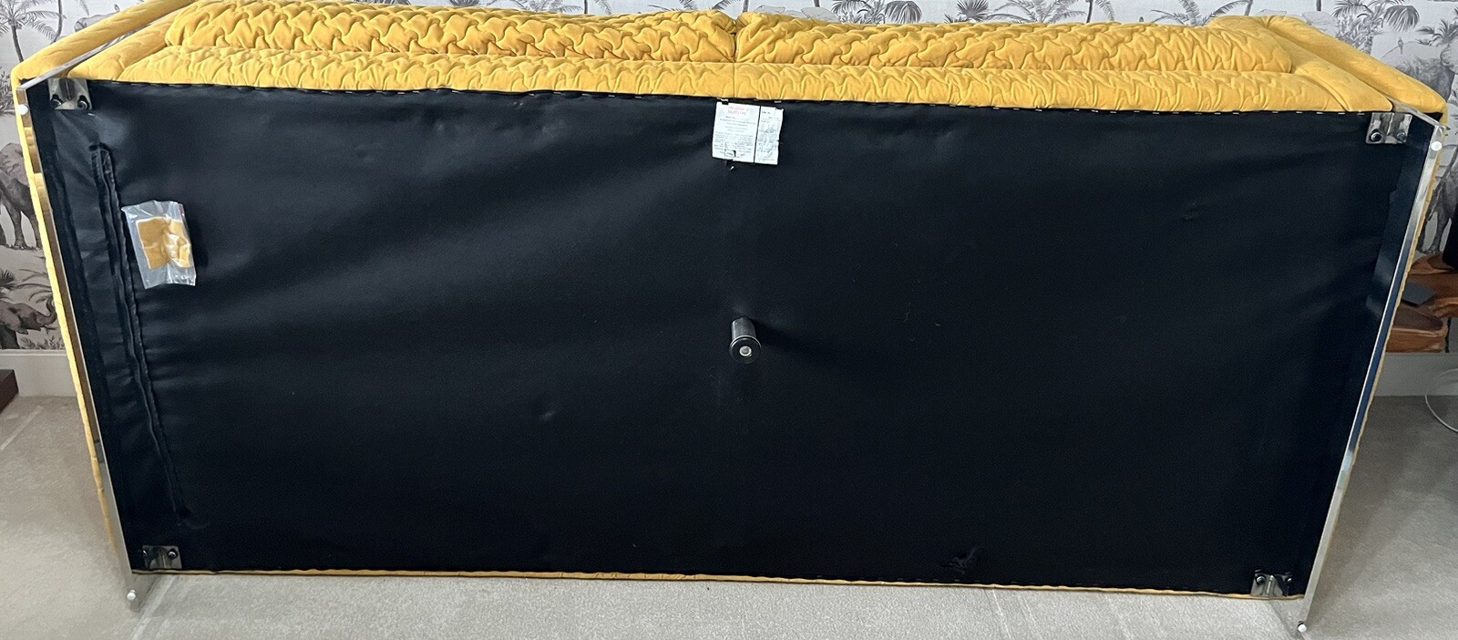 Furniture Village Yellow 3 Seater Sofa & Chair eBay