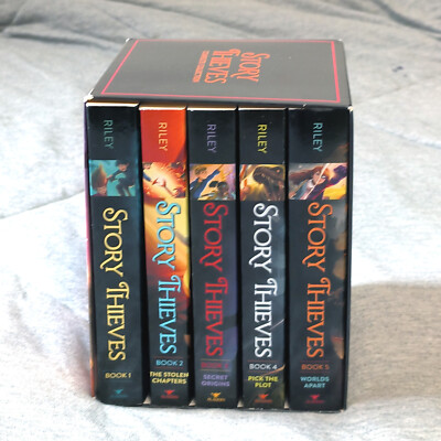 JAMES RILEY - Story Thieves box set - complete collection, 5 books in slipcase
