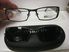 Revolution Eyeglass  Frame W/ Magnet sun shade REV755  DPCR 52-17-135 w/case