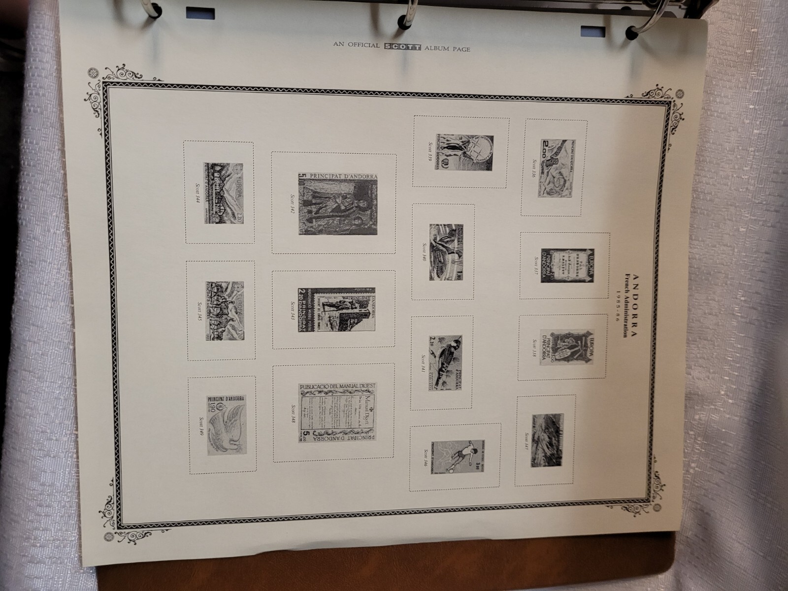 Kenmore Country Collection Of Postage Stamps Album Only eBay