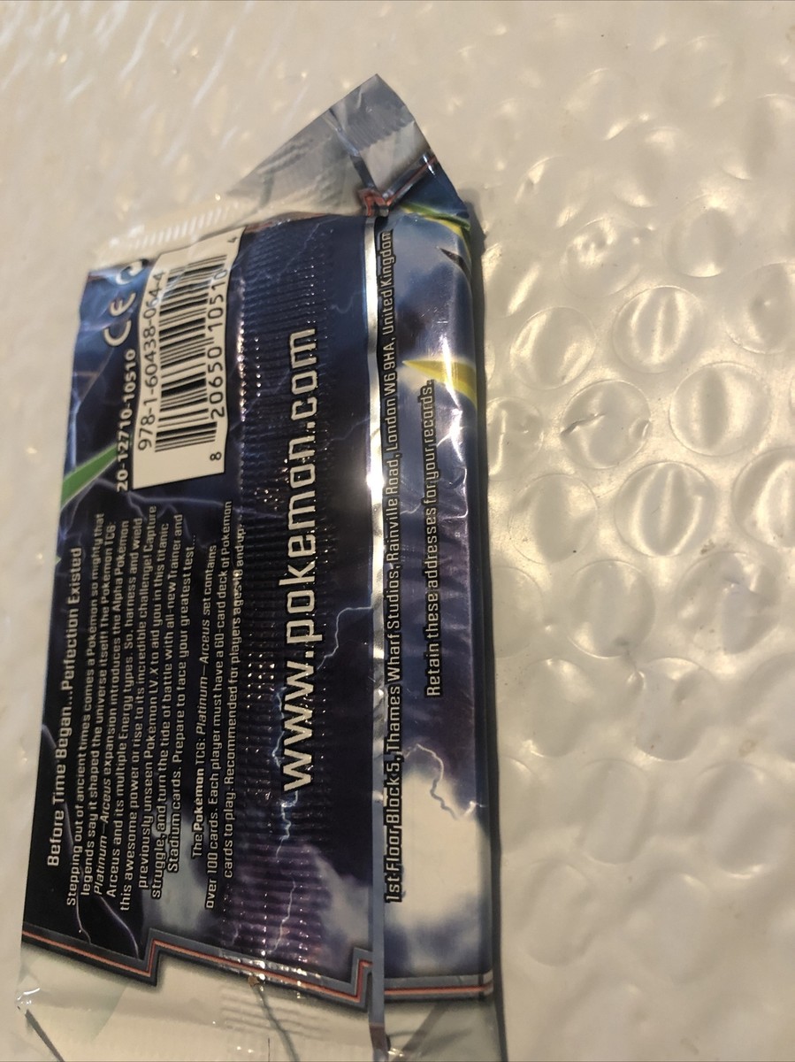 Pokemon Platinum Arceus Booster Pack for sale online | eBay