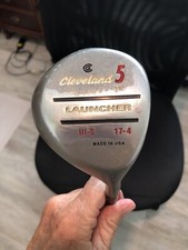 Cleveland Launcher 19 Degree 5 Fairway Wood Stiff Flex H.E.T Graphite