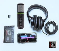 Mobile Recording Studio Kit for iPhone Smartphone Professional USB Microphone